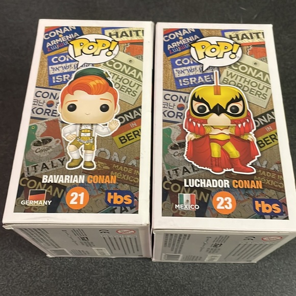 Pop! #21 & #23 CONAN O’ BRIEN - Picture 9 of 10